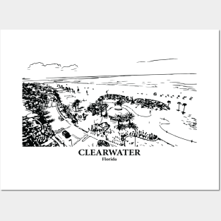 Clearwater - Florida Posters and Art